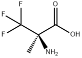 2-amino-3,3,3-trifluoro-2-methyl-propanoic acid 结构式