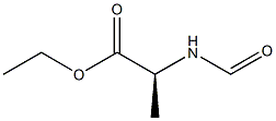 Alanine, N-formyl-, ethyl ester 结构式