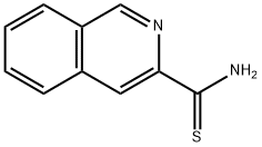 3-硫代甲酰胺异喹啉 结构式