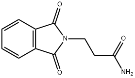 3-(1,3-二氧异喹啉-2-基)丙酰胺 结构式