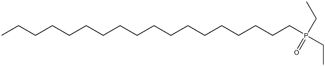Phosphine oxide, diethyloctadecyl- 结构式