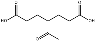戊二酸,3-乙酰基-1,5-二甲基酯 结构式