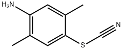 Thiocyanic acid, 4-amino-2,5-dimethylphenyl ester 结构式