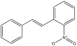 1-nitro-2-(2-phenylethenyl)benzene 结构式