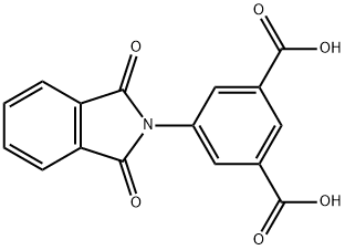 1,3-BENZENEDICARBOXYLICACID,5-(1,3-DIHYDRO-1,3-DIOXO-2H-ISOINDOL-2-YL)- 结构式