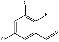 3,5-二氯-2-氟苯甲醛 结构式