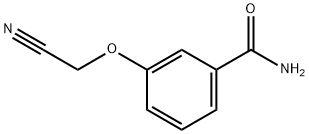 3-(cyanomethoxy)benzamide 结构式