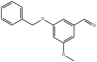 3-(benzyloxy)-5-methoxybenzaldehyde 结构式