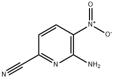 6-氨基-5-硝基亚麻腈 结构式