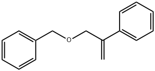 (3-(benzyloxy)prop-1-en-2-yl)benzene 结构式