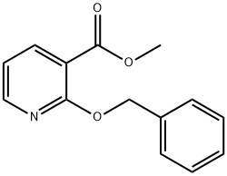 2-苄氧基-3-吡啶羧酸甲酯 结构式