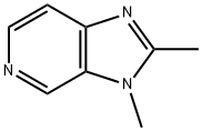 3H-IMIDAZO[4,5-C]PYRIDINE, 2,3-DIMETHYL- 结构式