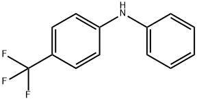 Benzenamine, N-phenyl-4-(trifluoromethyl)- 结构式