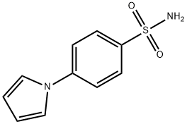 4-(1H-吡咯-1-基)苯-1-磺酰胺 结构式