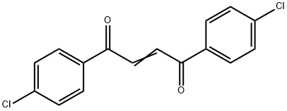 2-Butene-1,4-dione,1,4-bis(4-chlorophenyl)- 结构式