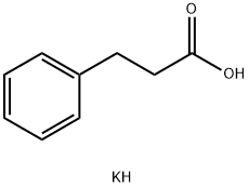 3-苯基丙酸钾盐 结构式