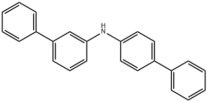 N- [1,1'-联苯] -3-基 - [1,1'-联苯] -4-胺 结构式