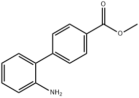 methyl 2'-amino-4-biphenylylcarboxylate 结构式