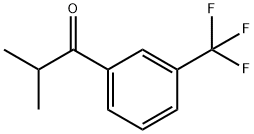 2-甲基-1-(3-(三氟甲基)苯基)丙-1-酮 结构式