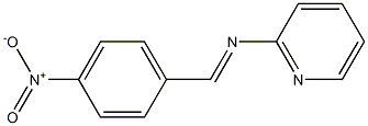 2-Pyridinamine, N-[(4-nitrophenyl)methylene]- 结构式