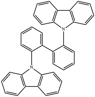 2,2'-二(9咔唑)联苯 结构式