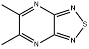 5,6-二甲基-[1,2,5]噻二唑并[3,4-B]吡嗪 结构式