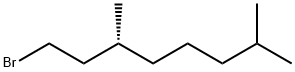 Octane, 1-bromo-3,7-dimethyl-, (3R)- 结构式