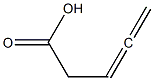 3,4-Pentadienoic acid 结构式