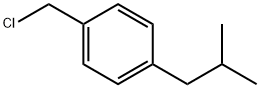 1-(氯甲基)-4-(2-甲基丙基)苯 结构式