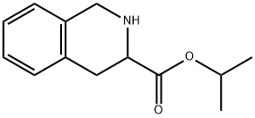 1,2,3,4-tetrahydro-3-Isoquinolinecarboxylic acid 1-methylethyl ester 结构式