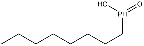 Phosphinic acid, octyl- 结构式