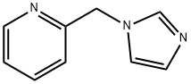 2-(1H-咪唑-1-基甲基)吡啶 结构式