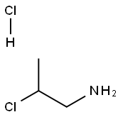 2-氯丙烷-1-胺盐酸 结构式