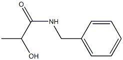 N-benzyl-2-hydroxy-propanamide 结构式