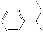 Pyridine,2-(1-methylpropyl)- 结构式
