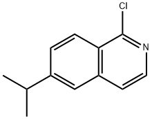 1-氯-6-异丙基异喹啉 结构式