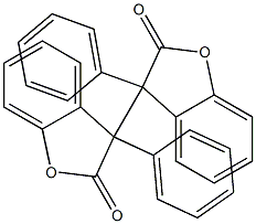 [3,3'-Bibenzofuran]-2,2'(3H,3'H)-dione, 3,3'-diphenyl- 结构式