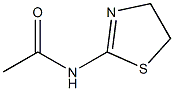 N-(4,5-二氢-1,3-噻唑-2-基)乙酰胺 结构式