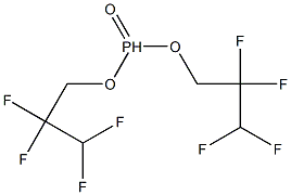 Phosphonic acid, bis(2,2,3,3-tetrafluoropropyl) ester 结构式