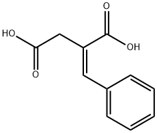 2-benzylidenesuccinic acid 结构式