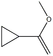 Cyclopropane, (1-methoxyethenyl)- 结构式
