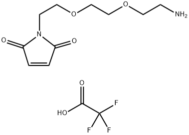 1-(2-(2-(2-AMINOETHOXY)ETHOXY)ETHYL)-1H-PYRROLE-2,5-DIONE 结构式