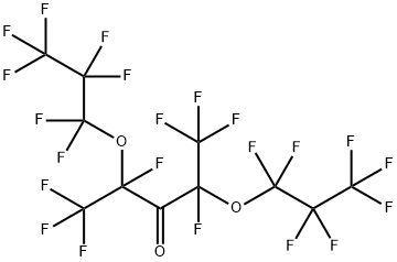 3-Pentanone, 1,1,1,2,4,5,5,5-octafluoro-2,4-bis(heptafluoropropoxy)- 结构式