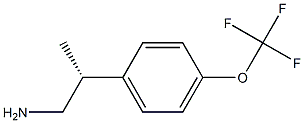 ((1R)-1-[4-(TRIFLUOROMETHOXY)PHENYL]ETHYL)METHYLAMINE 结构式