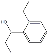 1-(2-ethylphenyl)propan-1-ol 结构式