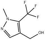 (1-甲基-5-(三氟甲基)-1H-吡唑-4-基)甲醇 结构式