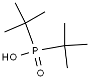 Phosphinic acid, bis(1,1-dimethylethyl)- 结构式