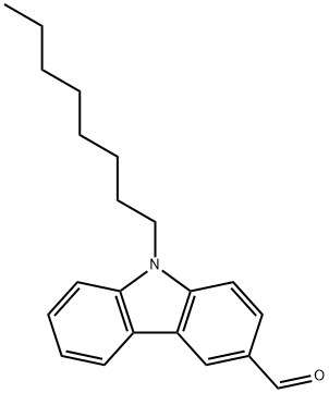 9-Octyl-9H-carbazole-3-carbaldehyde 结构式