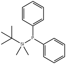 Phosphine, [(1,1-dimethylethyl)dimethylsilyl]diphenyl- 结构式