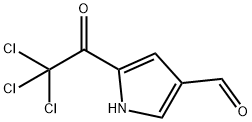 5-(2,2,2-trichloroacetyl)-1H-pyrrole-3-carbaldehyde 结构式